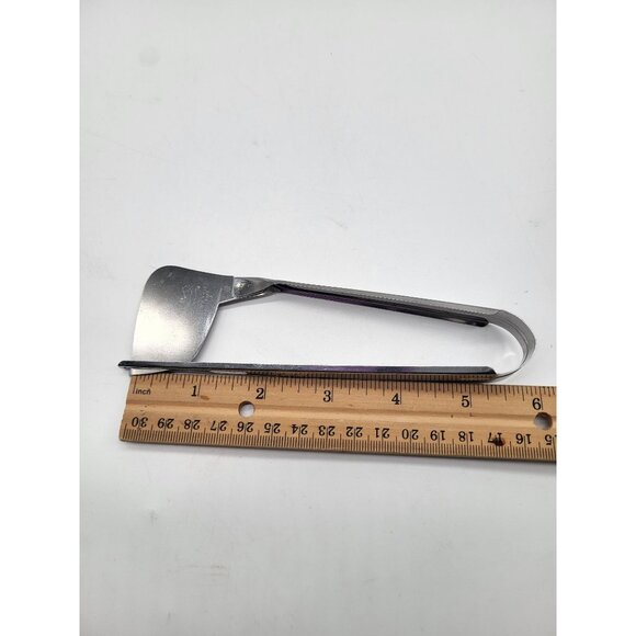 Pampered Chef Cookie Dropper Stainless Steel Hen Logo Retired Baking Tool - Picture 4 of 4